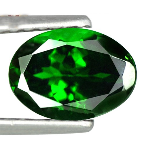 0.77 cts Natural Best Color! Emerald Green Tsavorite Gemstone Oval Cut Kenya